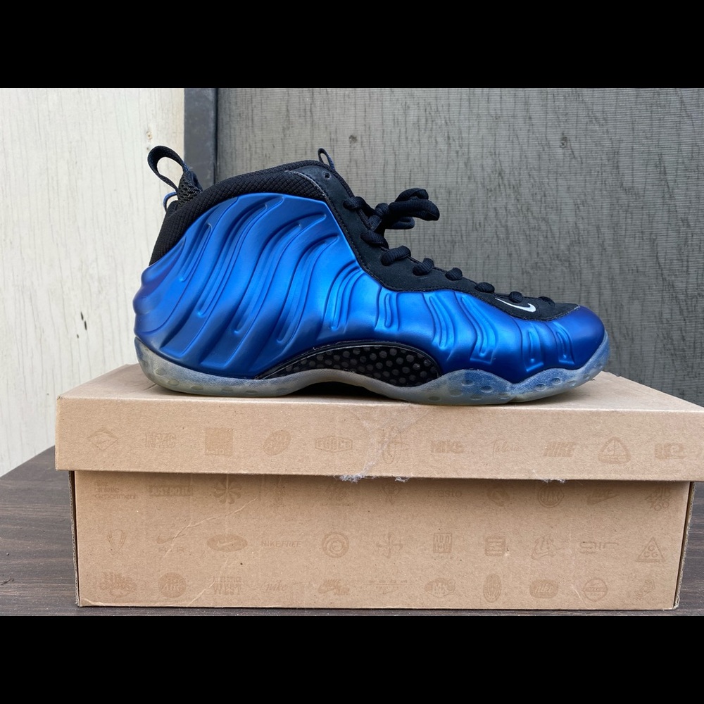 Nike Foamposite Pro Royal Blue Size 12